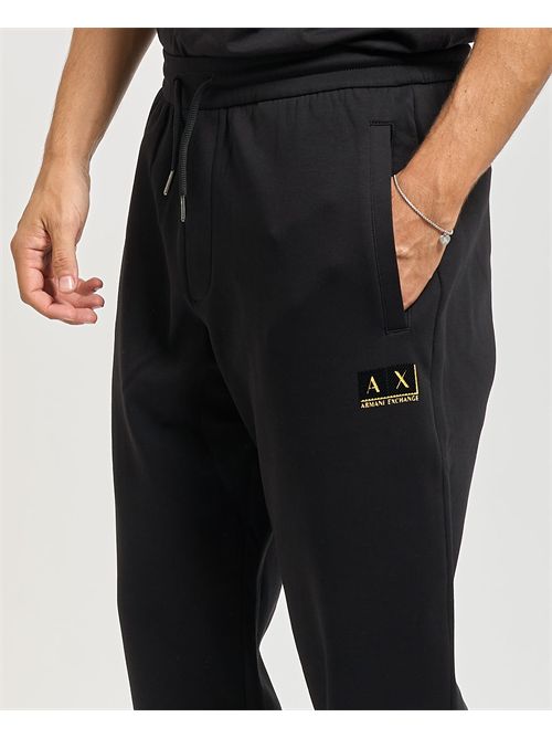 Men's Armani Exchange track pants with logo ARMANI EXCHANGE | XM001886-AF10818MC004